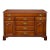 1970s Virginia Galleries Henkel Harris Chippendale Solid Cherry 7 Drawer Sideboard For Sale