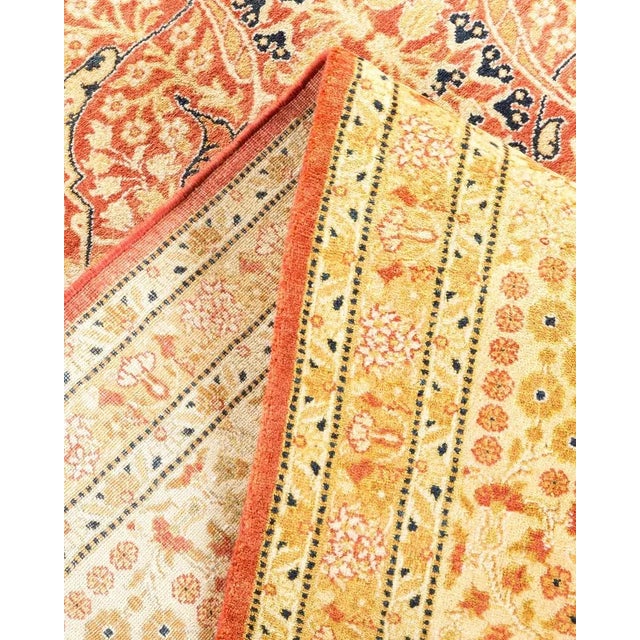 Mogul, One-of-a-Kind Hand-Knotted Area Rug in Orange, 8' 2" x 10' 1" For Sale In New York - Image 6 of 8