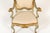 A Pair of 18th Century Italian Chairs with Original Blue and Gilt Paintwork. These lovely chairs are probably Venetian,...