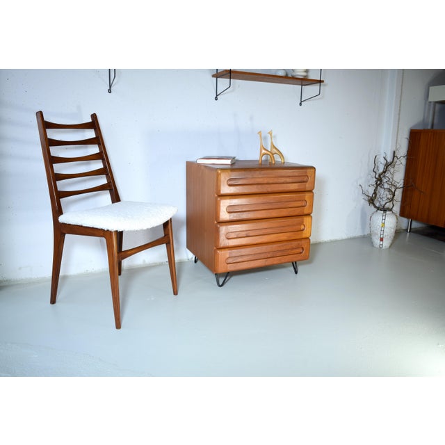 Mid-Century Modern Teak Chest of Drawers, Denmark, 1970s For Sale - Image 3 of 10