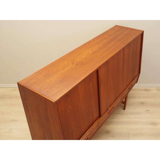Danish Teak Highboard, 1960s For Sale - Image 9 of 18