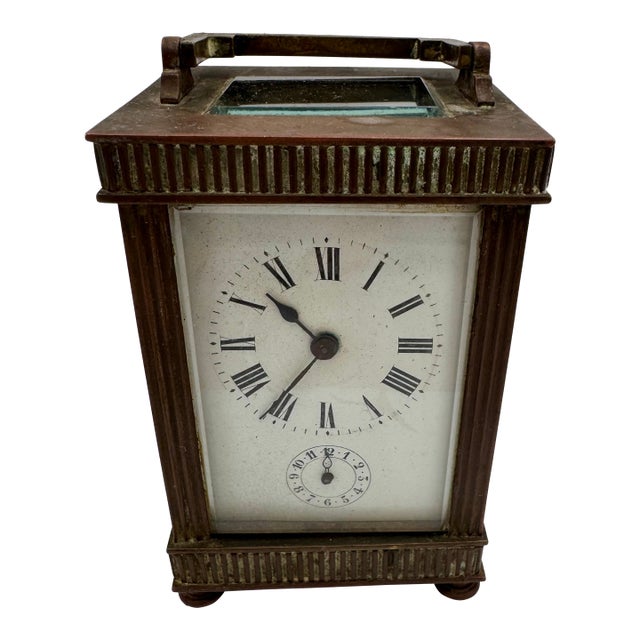 Antique 18th Century French Carriage Clock For Sale