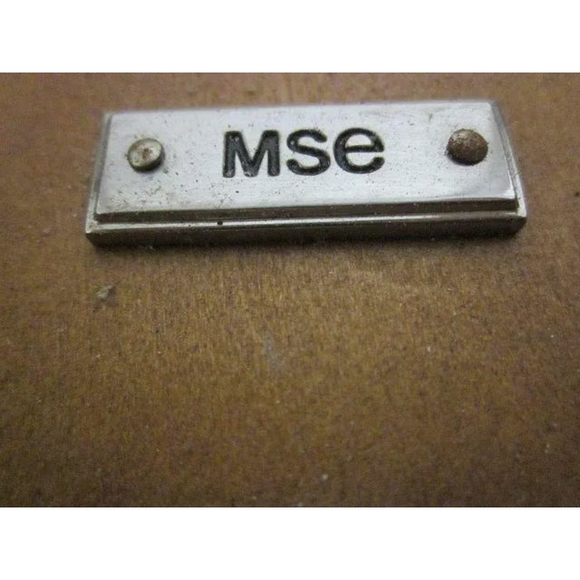 1970s Vintage Nesting Tables Dark Color by Bombay Set of Two For Sale - Image 4 of 9