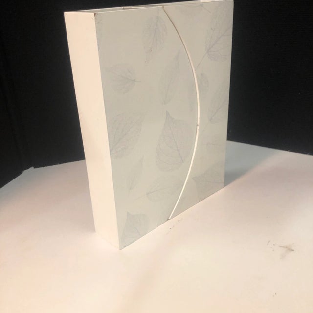 1980s Large Postmodern Vase | 2 Piece For Sale - Image 5 of 9