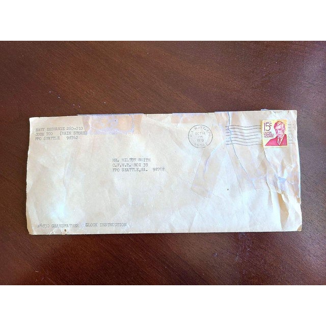 1970s Dragon German Moonface Grandfather Clock For Sale - Image 10 of 12