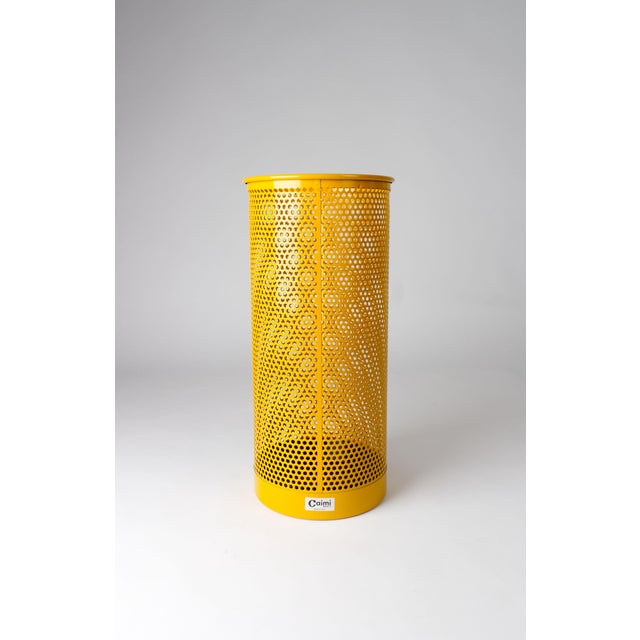 Metal Vintage Italian Umbrella Stand by Caimi Brevetti, 1980s For Sale - Image 7 of 7