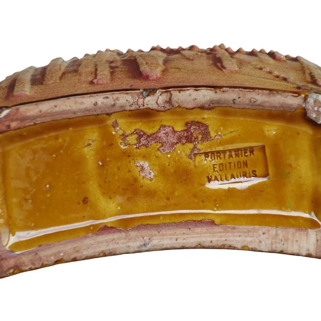 Abstract Art Ceramic Vase from Gilbert Portanier, Vallauris, France, 1950s For Sale - Image 5 of 6