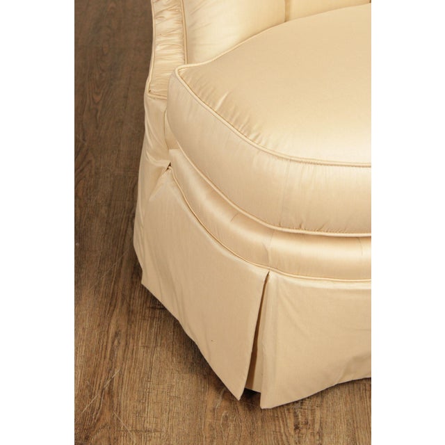 Century Furniture Pair of Upholstered Slipper Chairs For Sale - Image 12 of 18