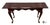 Sheraton Vintage Queen Anne Style Mahogany Finish Console Table For Sale - Image 4 of 8