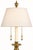 An extraordinary monumental vintage Stiffel table lamp combining neoclassical architecture, substantial scale, and refined...