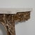 19th Century Baroque Patinated Console Table with Marble Top, Antique, France, 19th Century For Sale - Image 5 of 12