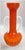 Stunning Vintage Empoli Cased Glass Vase, Applied White Glass Handles For Sale - Image 6 of 11