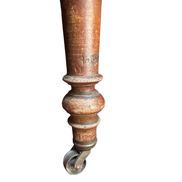 19th Century 19thC Victorian Renaissance Revival Carved Walnut Armorial Slipper Chair. For Sale - Image 5 of 11