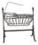 Empire Cradle in Wrought Iron For Sale
