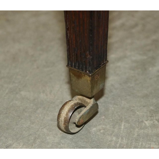 Antique George III Metamorphic Library Desk into Bookcase Ladder, 1820s For Sale - Image 6 of 18