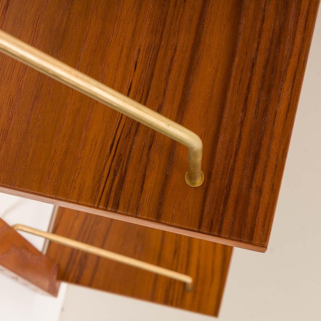 Mid-Century Modern Danish Two-Bay Wall Unit in the style of Poul Cadovius, 1960s For Sale - Image 17 of 18