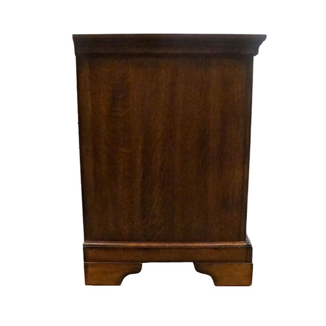 Aspenhome White Oak Contemporary Modern Spanish Revival 28" Two Drawer Nightstand 149-450 For Sale - Image 11 of 13