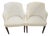 Newly Upholstered 1940s Tailored French Club Lounge Chairs -a Pair For Sale