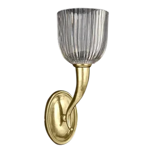 Olympia Uno Sconce in Brass Finish