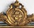 Wood Borghese Italian Neoclassical Style Giltwood Mirror With Exuberant Crest For Sale - Image 7 of 8