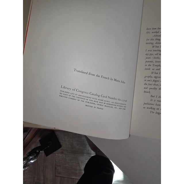 Lithographe Marc Chagall Book 1960 For Sale - Image 12 of 13