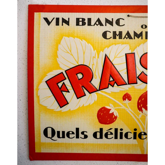 Date: 1931 Size: 11.75 x 8 inches Artist: Création Bachollet About the poster: This strawberry-themed vintage poster...