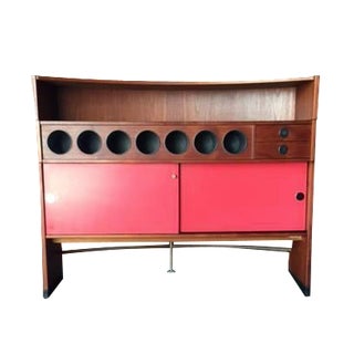 Mid-Century Danish Drylund Teak Bar For Sale