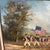 H.Rienmann American School Oil on Canvas Framed Signed Depicting George Washington Leading Pennsylvania State Regiment of Light Horse of 1778 For Sale - Image 10 of 12
