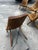 Wood Collection of Vintage Wooden Foldable Low Chairs For Sale - Image 7 of 11