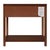 Nora 30 in. W Rectangular Wood 1 Drawer Wide Nightstand with Lower Open Shelf, Walnut For Sale In Chicago - Image 6 of 8