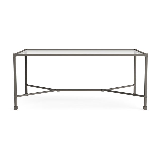 Brown Jordan Brown Jordan Venetian 26" x 43" Coffee Table, Mica frame For Sale - Image 4 of 11