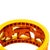 Masriera Diamond 18k Yellow Gold Enamel Leaves Motif Ring, Size 7.25 For Sale In Los Angeles - Image 6 of 7