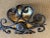1920s Wrought Iron and Mica Wall Sconces Circa 1920 - a Pair For Sale - Image 5 of 12