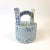 1990s Porcelain Blue and White Container For Sale - Image 4 of 9