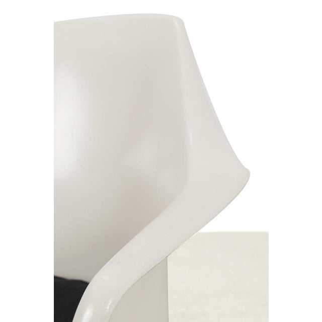 Rotatable Chairs attributed to Maurice Burke for Arkana, Set of 4 For Sale - Image 10 of 14