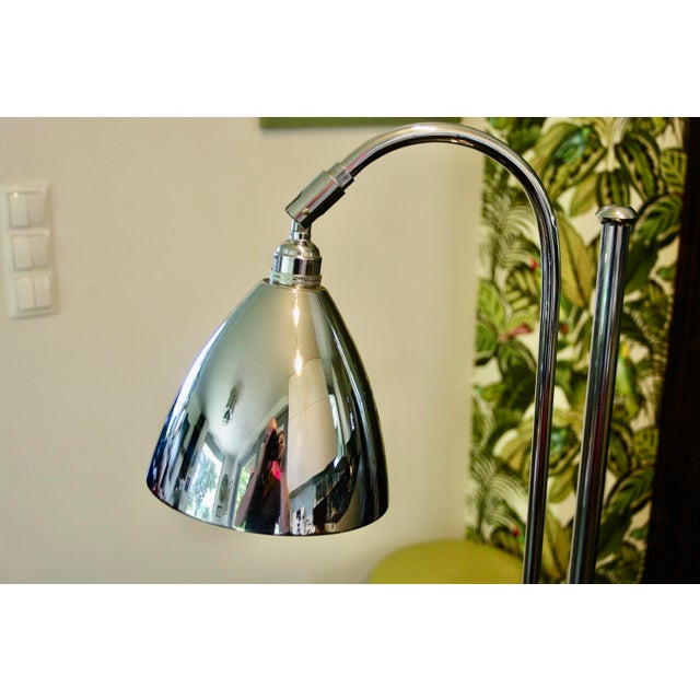 BL1 Table Lamp in Chrome-Plated Metal by Robert Dudley, 1980 For Sale - Image 3 of 9