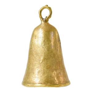 Early 20th Century Benue Brass Bell Nigeria
