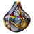 Monumental 14" Signed v. Nason Murano Art Glass Cubist Vase 9.5lb Picasso Homage For Sale