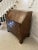 Outstanding quality antique George III mahogany bureau having a figured mahogany fall with a moulded edge opening to...