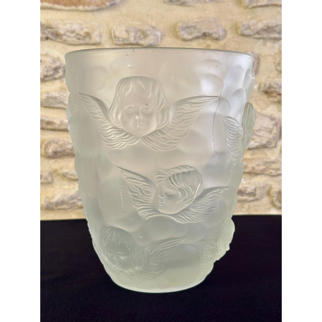 Glass Art Deco Glass Vase, 1930s For Sale - Image 7 of 13