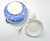 1990s 1990s Vintage Porcelain Jasmin Flowers Blue, White & Gold Soup Tureen Lid & Ladle For Sale - Image 5 of 5