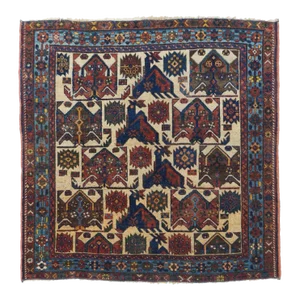 Antique Afshar Rug 3'5'' x 3'7''