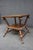 Merklin Brothers attributed quarter sawn oak side table featuring bold barley twist supports, carved rope-edge molding,...
