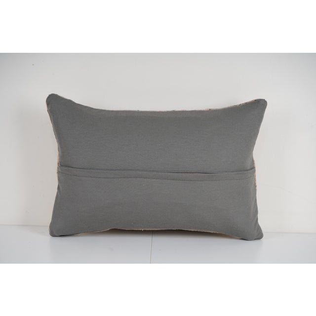 1990s Decorative Anatolian Carpet Pillow Cover For Sale - Image 5 of 5