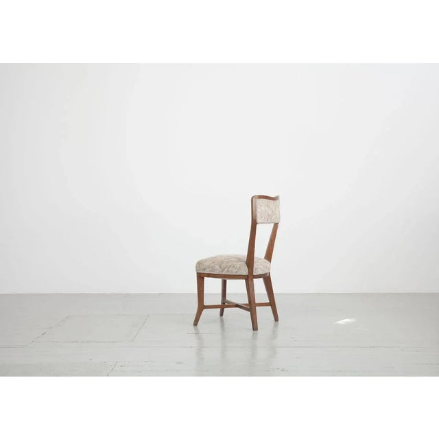 Cherry Wood Dining Chairs by Melchiorre Bega for Bega Bologna , 1950s, Set of 6 For Sale - Image 10 of 18