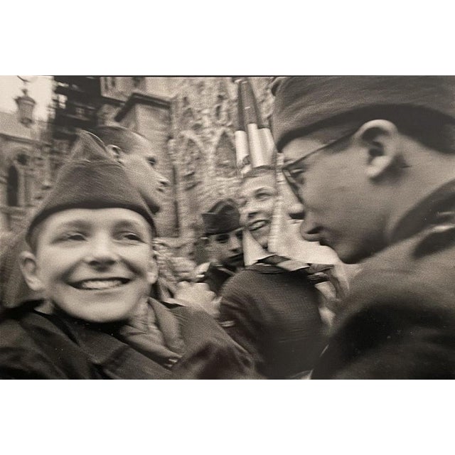 Christian Bellavia (1960) Pope John Paul II's trip to Reims, France in 1996 Silver print by the author 1996 Format 24 x 30...
