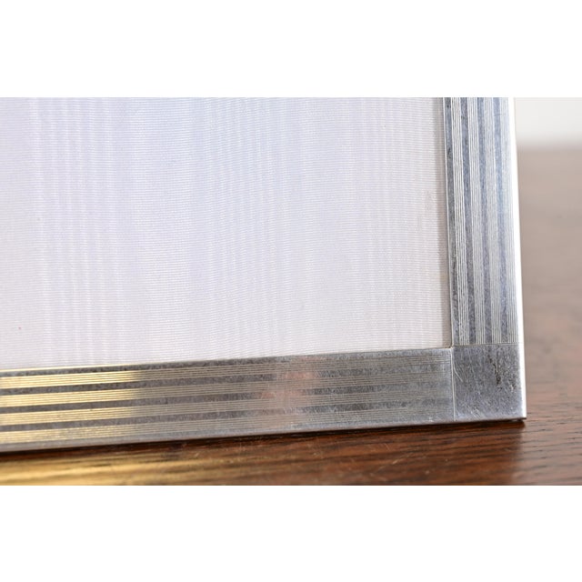 Silver Tiffany & Co. Art Deco Sterling Silver Picture Frame For Sale - Image 8 of 14