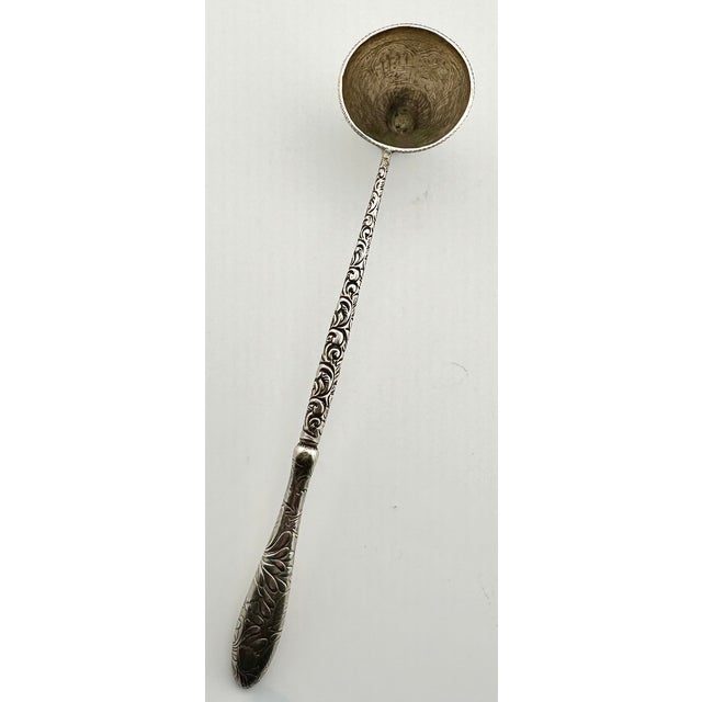 Early 20th Century Interesting Hand Made Repurposed Antique Sterling Items Created Candle Snuffer - One of a Kind For Sale - Image 15 of 18