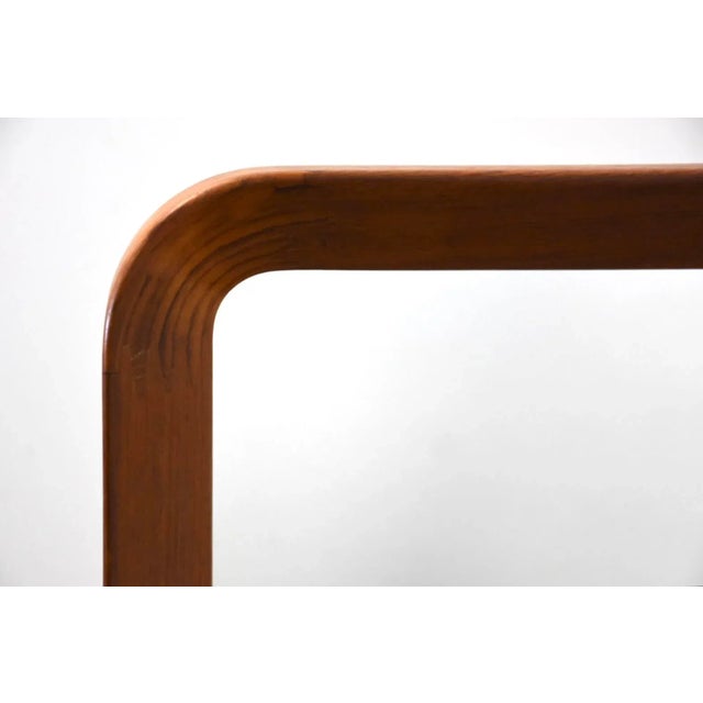 Danish Modern Style Teak Mirror For Sale - Image 4 of 5