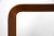 Danish Modern Style Teak Mirror For Sale - Image 4 of 5
